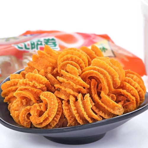 零食狗牙儿比萨卷锅巴膨化食品公室休闲零食大礼包批发6包试吃装
