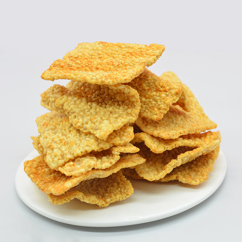 博舒客苦荞片大袋装148g膨化食品休闲零食bosuc荞麦锅巴片