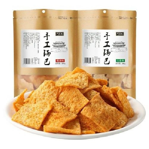临汉门老襄阳手工锅巴网红解馋零食小吃休闲特产学生零食健康营养