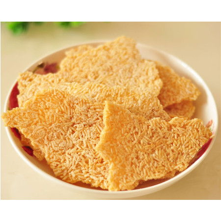 农家手工锅巴 安徽特产的柴火土灶香酥记忆